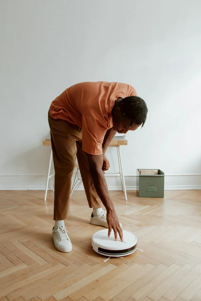 15 Genius Mom Tips for Keeping the House Clean With Kids Around 13 robot vaccume when possible