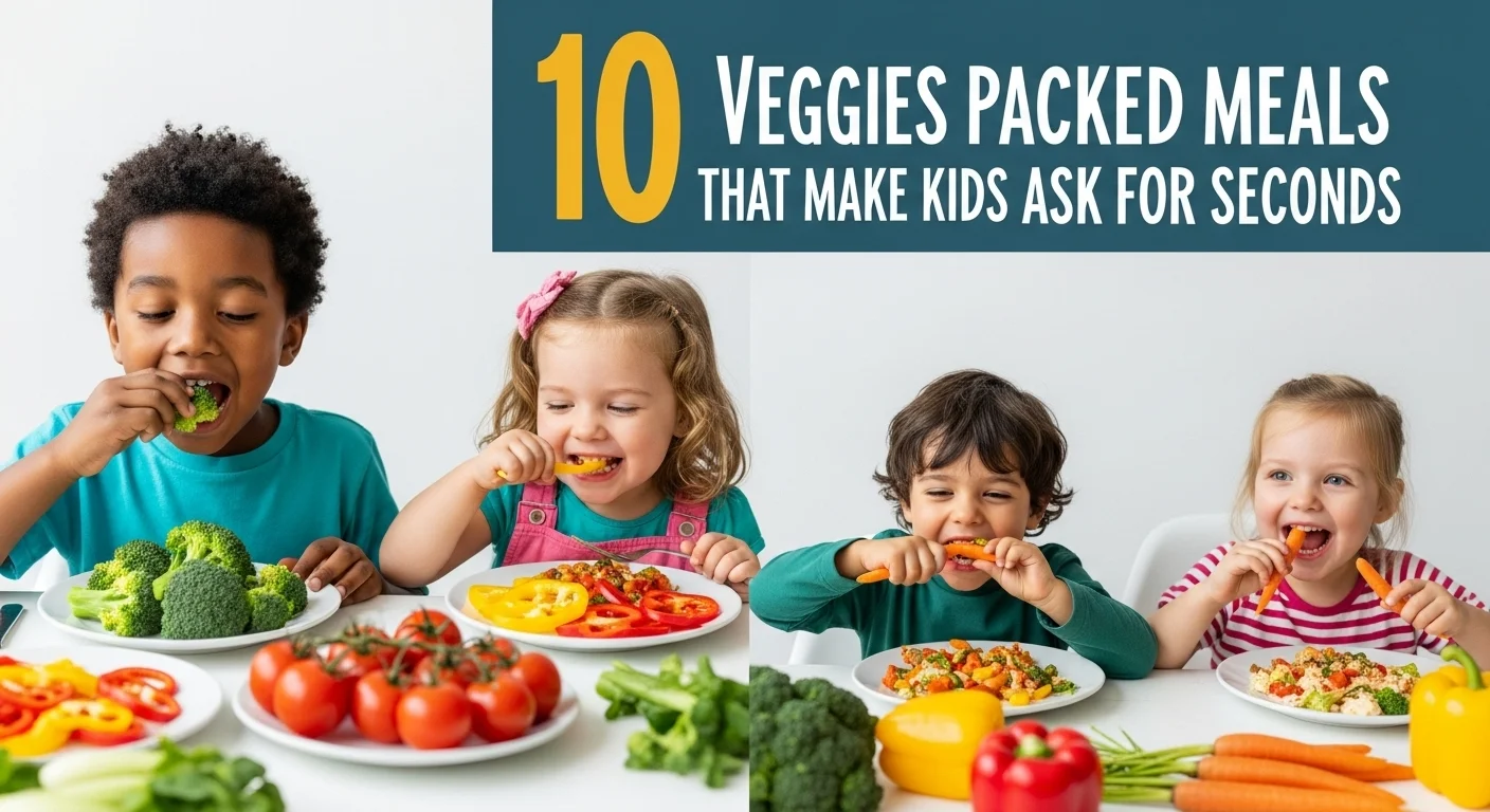 10 Veggie-Packed Meals That Make Kids Ask for Seconds