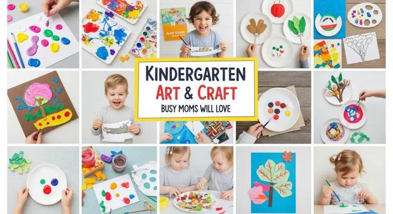 15 Hands-On Kindergarten Art & Craft Ideas Busy Moms Will Love