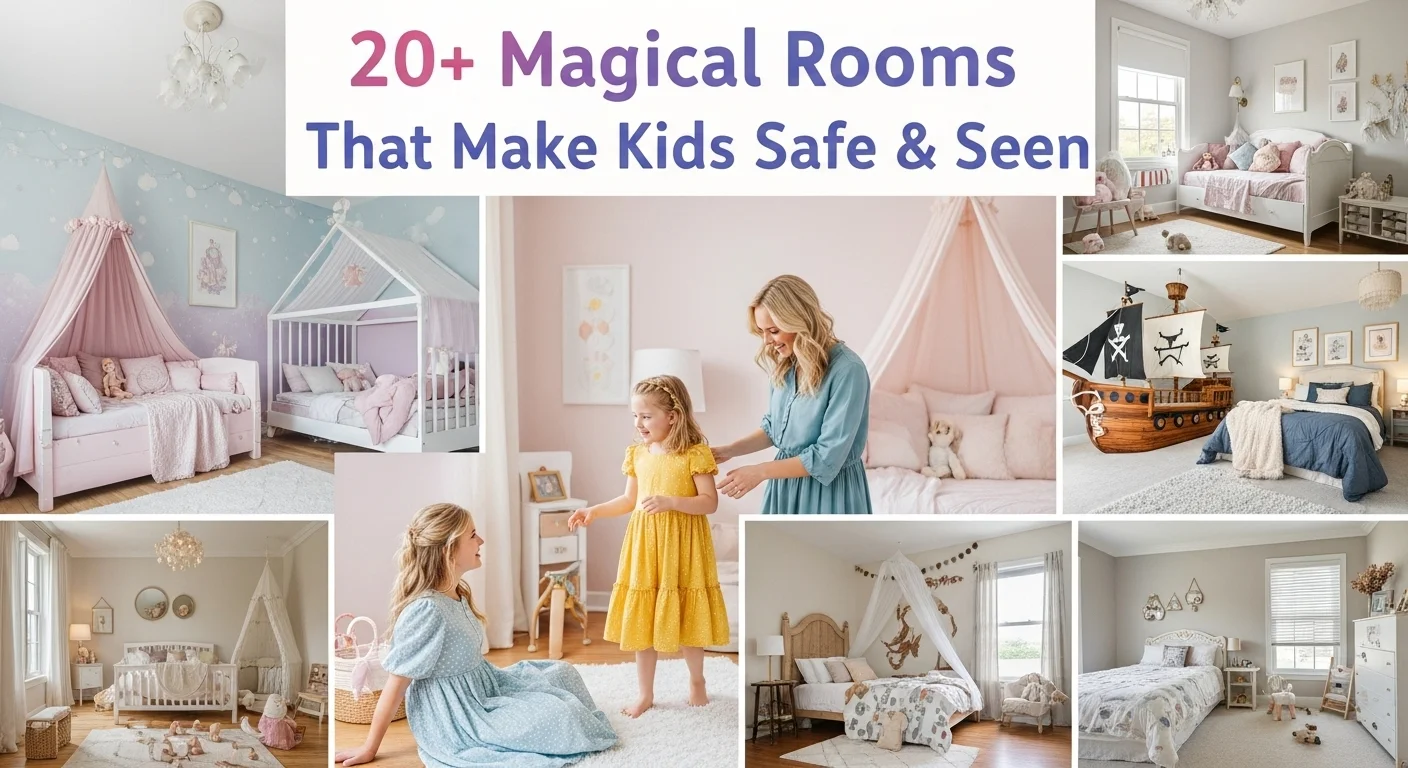 20+ Magical Rooms That Make Kids Feel Safe & Seen