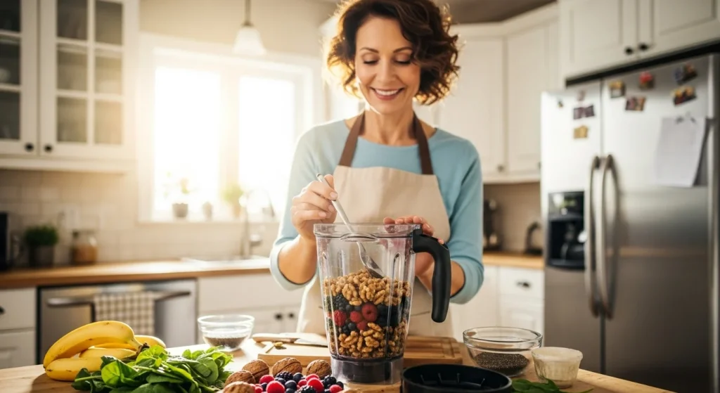 27 Mindful Habits for Becoming a Calm Mom (Without Losing Yourself) 9 walnuts, berries, or spinach smoothies