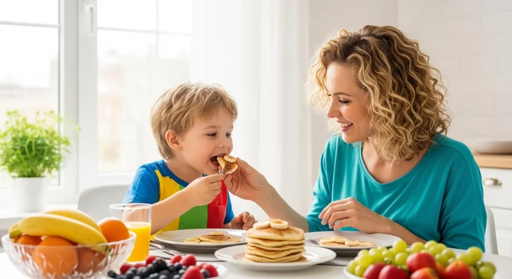 “They Actually Ate It!” 10 Healthy Meals for Kids 4 Breakfast-for-Dinner Banana Pancakes