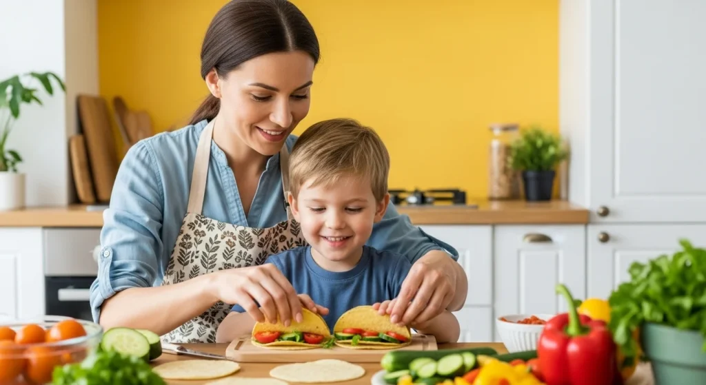 “They Actually Ate It!” 10 Healthy Meals for Kids 10 Build-Your-Own Veggie Tacos