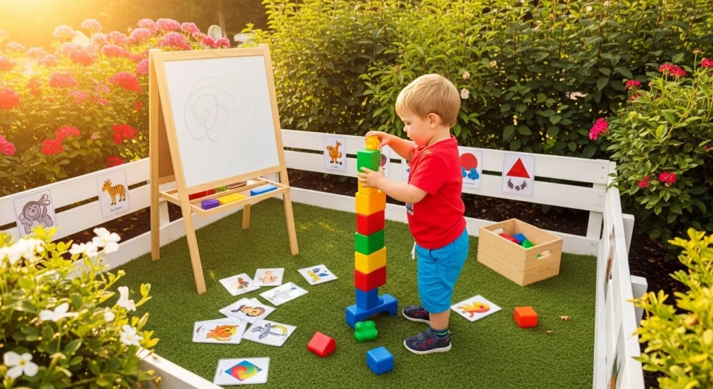 Summer Fun for Toddlers: Bucket List Magic! 10 Build a Toddler Learning Corner Outdoors
