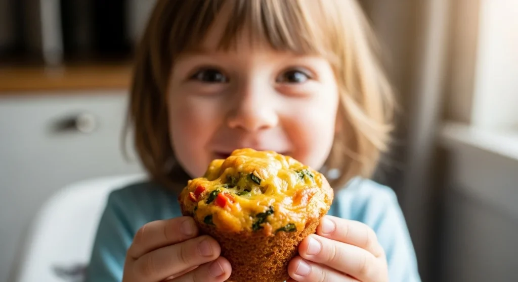 10 Veggie-Packed Meals That Make Kids Ask for Seconds 9 Cheesy Veggie Muffins