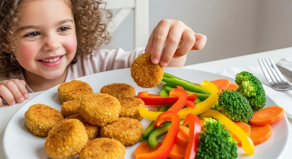 Little Tummies, Big Nutrition: Kid Meal Guide 7 . Chickpea Nuggets