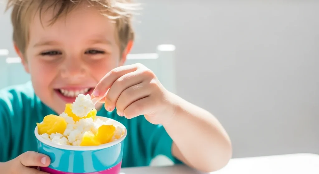 Cottage Cheese & Pineapple Cups