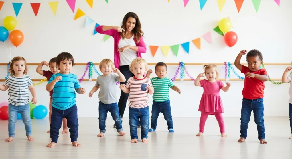 Tired of Tantrums? Try These 17 Gross Motor Activities 7 Dance Freeze Party