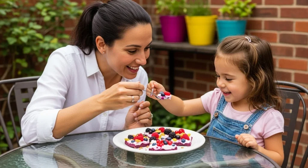 “They Actually Ate It!” 10 Healthy Meals for Kids 11 Frozen Yogurt Berry Bark
