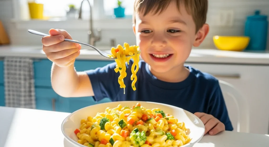 10 Veggie-Packed Meals That Make Kids Ask for Seconds 3 Hidden Veggie Mac & Cheese