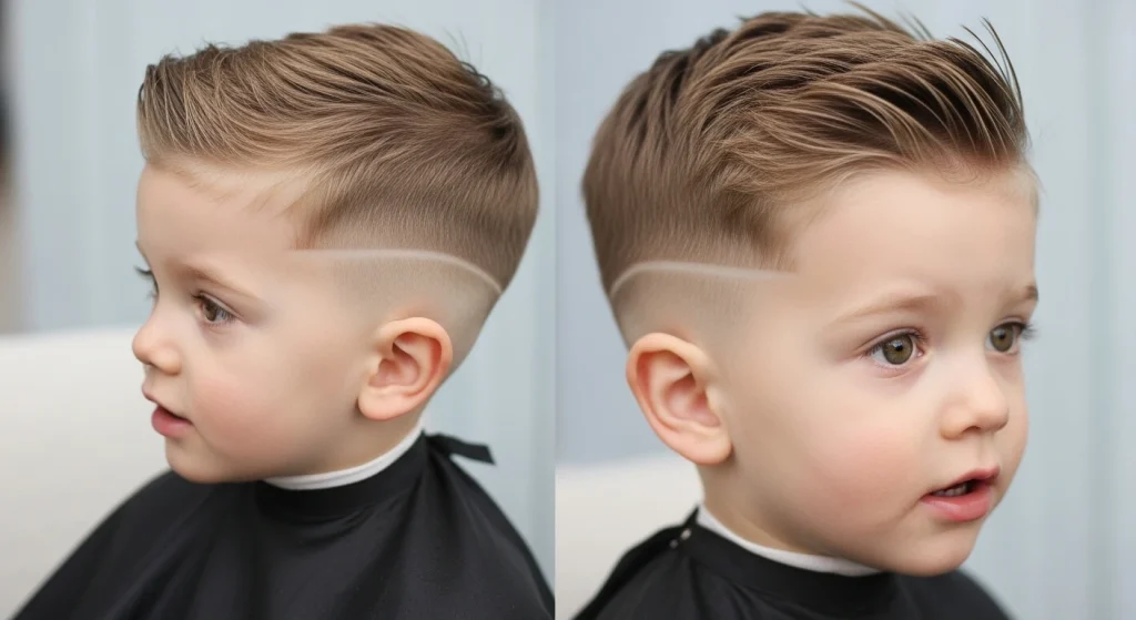 14 Trendy Toddler Boy Hairstyles Moms Are Obsessed With 8 High and Tight haircut