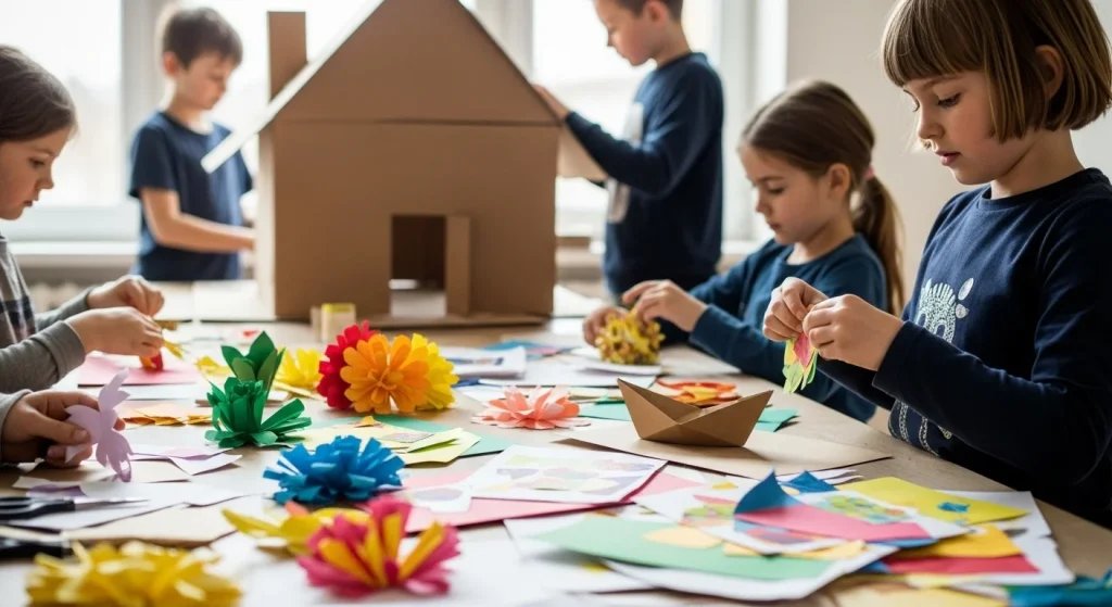 🔥 100 Irresistible Summer Crafts for Kids That Moms Swear By! 5 Indoor Paper & Cardboard Crafts