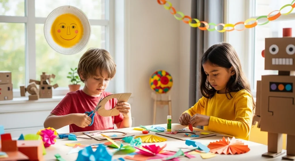 🔥 100 Irresistible Summer Crafts for Kids That Moms Swear By! 4 Indoor Paper & Cardboard Crafts for kids