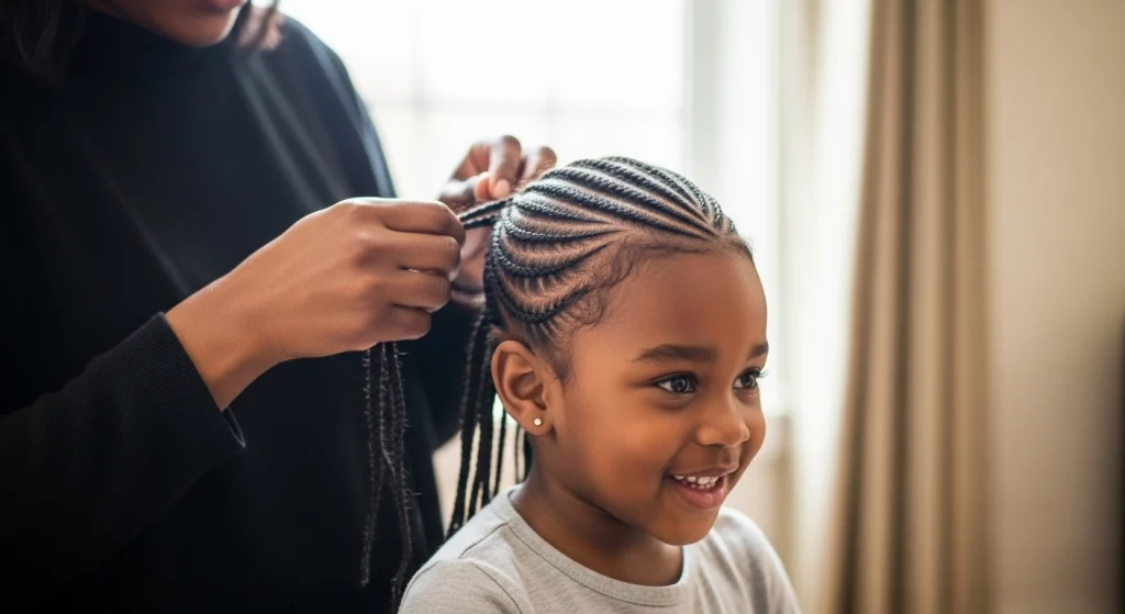 20+ Cute & Creative Kids Cornrow Hairstyles Moms Can’t Stop Pinning 19 Make Styling Time Fun