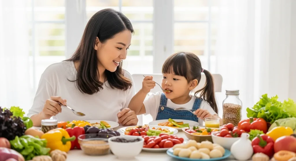 “They Actually Ate It!” 10 Healthy Meals for Kids 12 Modeling healthy eating