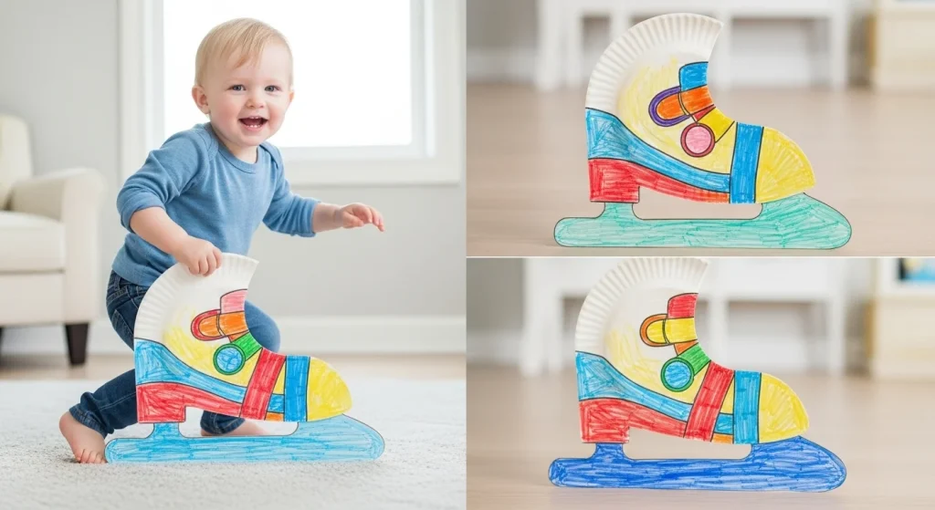 Tired of Tantrums? Try These 17 Gross Motor Activities 15 Paper Plate Skating