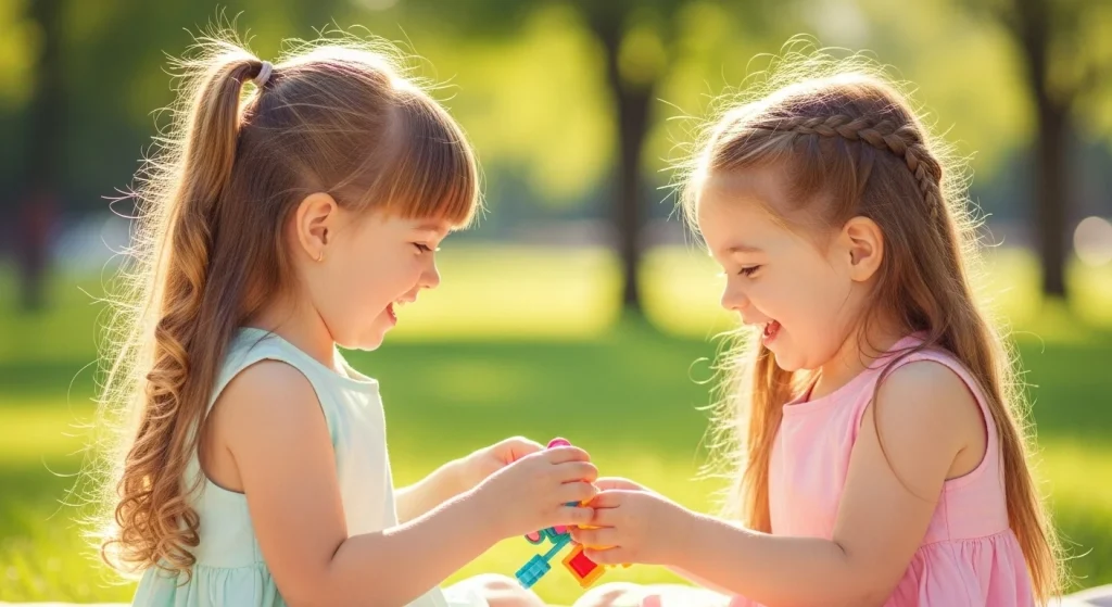 Side-Swept Pony with Spiral Curl Ends
