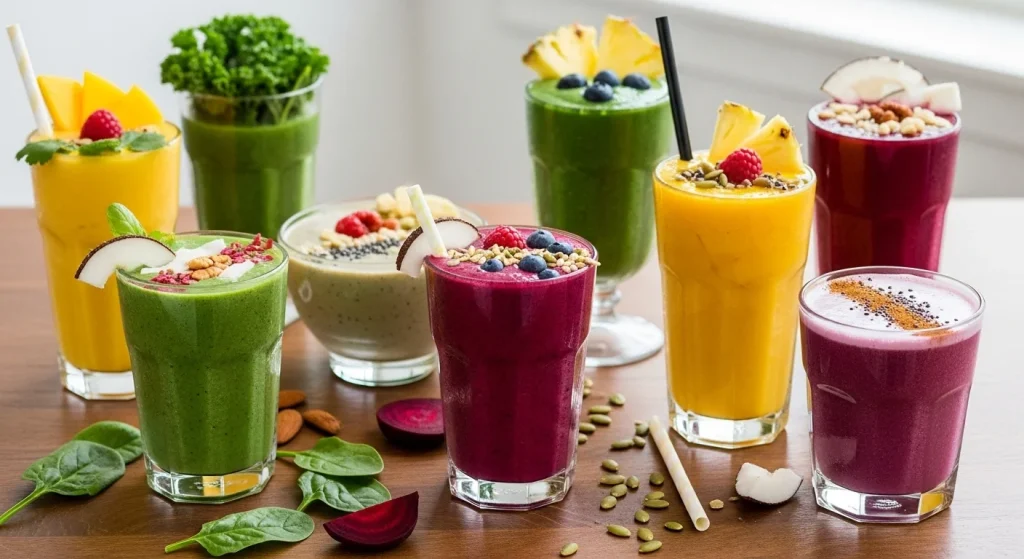 Easy 5-Minute Meals for Busy Moms 18 Smoothies as Meals