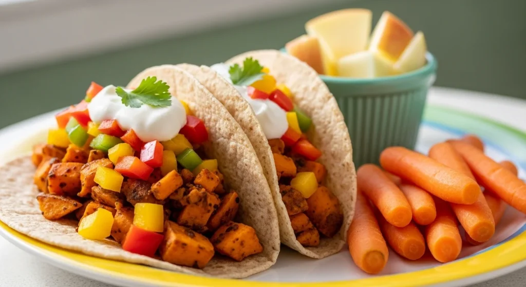 Little Tummies, Big Nutrition: Kid Meal Guide 6 . Sweet Potato Tacos