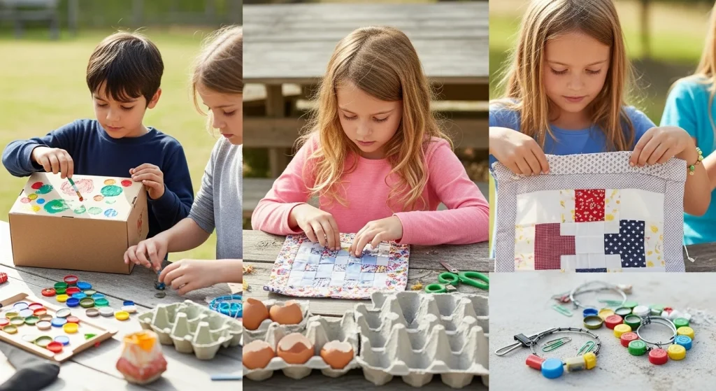 🔥 100 Irresistible Summer Crafts for Kids That Moms Swear By! 8 Upcycled Crafts