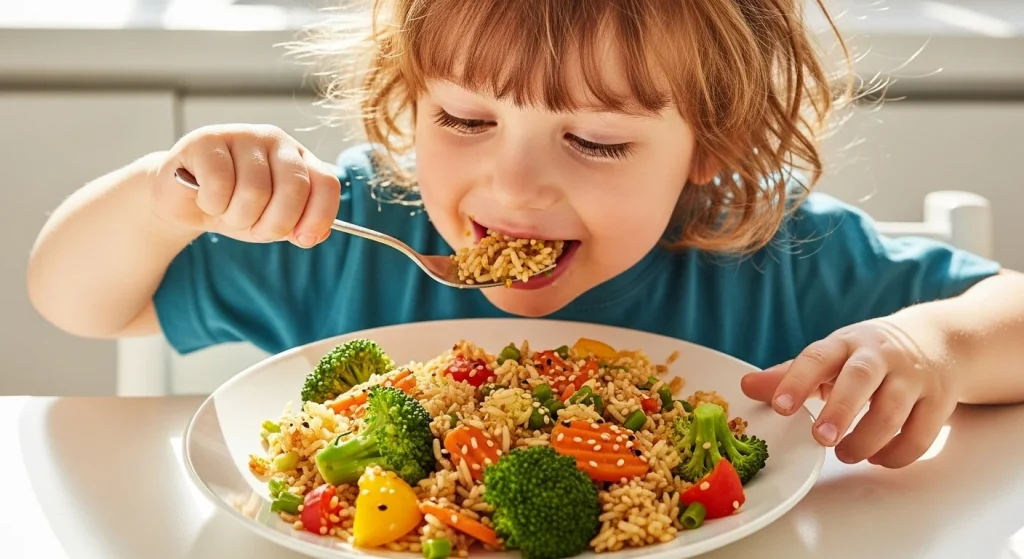 10 Veggie-Packed Meals That Make Kids Ask for Seconds 8 Veggie-Packed Fried Rice