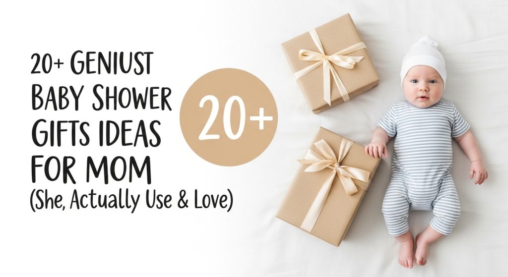 20+ Genius Baby Shower Gift Ideas for Mom (She’ll Actually Use & Love) 2 baby shower gift ideas