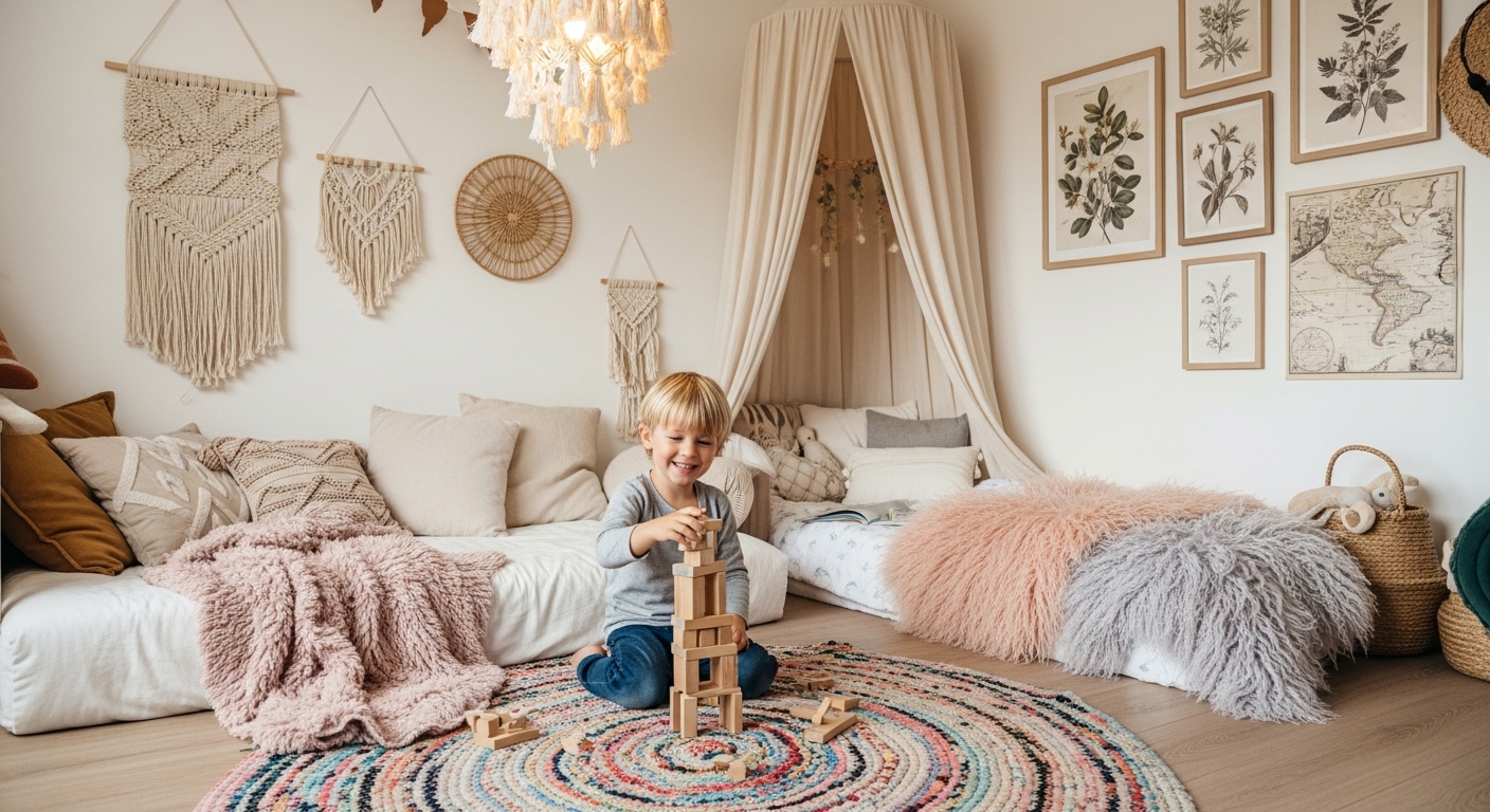 Boho Kids’ Rooms That Feel Like a Hug 2 Boho Kids’ Rooms That Feel Like a Hug