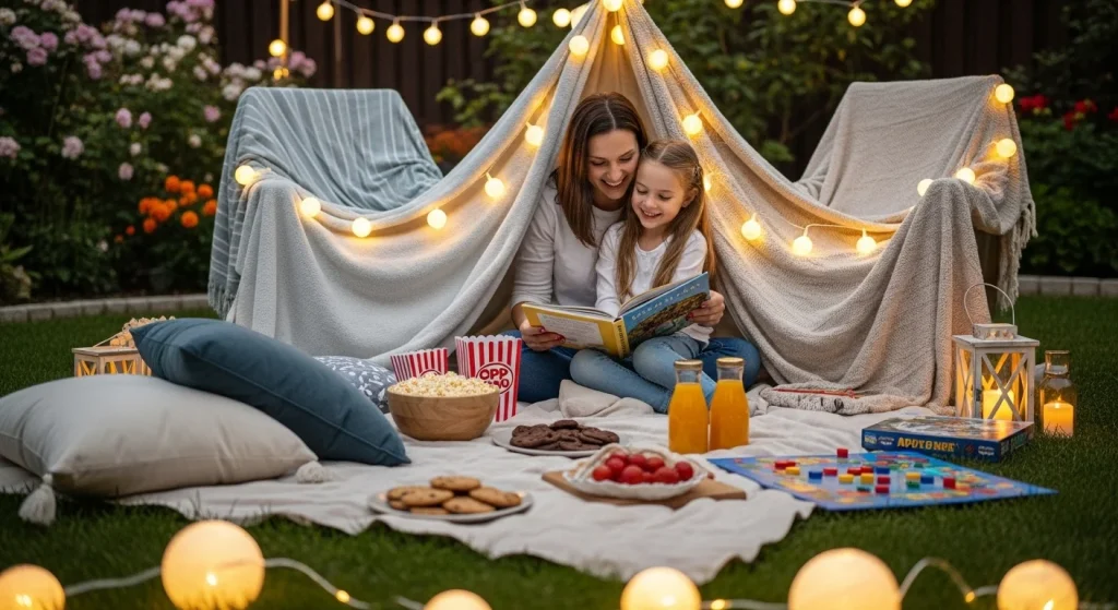 12 Unforgettable Mom & Daughter Activities That Don’t Break the Bank 10 Plan a Backyard or Living Room “Staycation