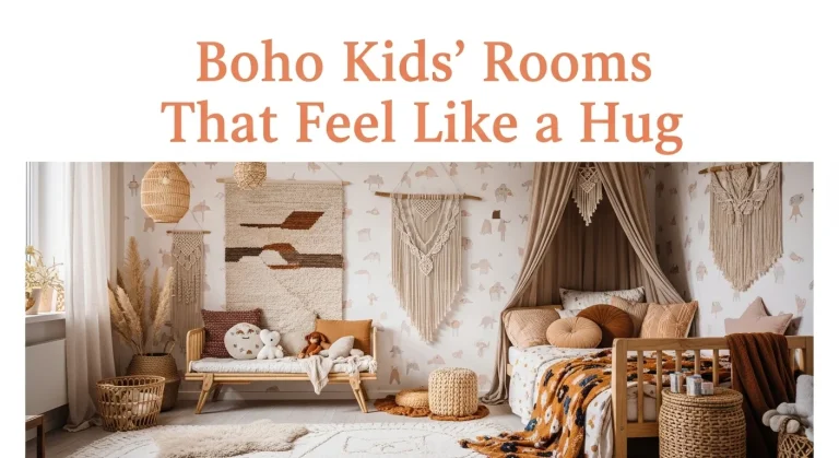Boho Kids’ Rooms That Feel Like a Hug