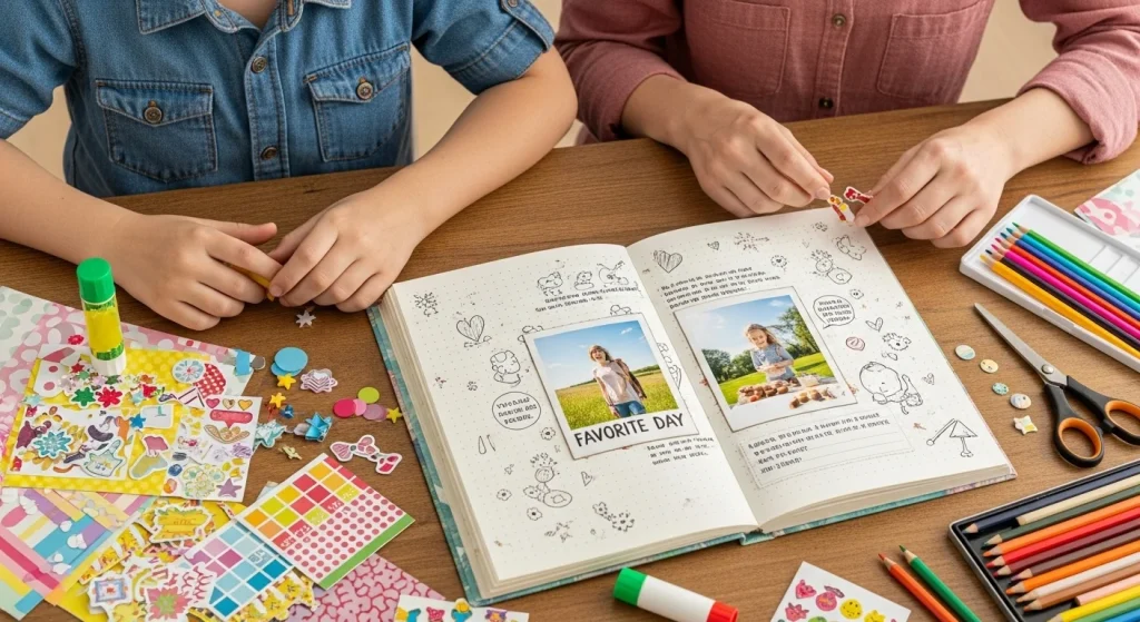 12 Unforgettable Mom & Daughter Activities That Don’t Break the Bank 11 Scrapbook One Favorite Day Each Month