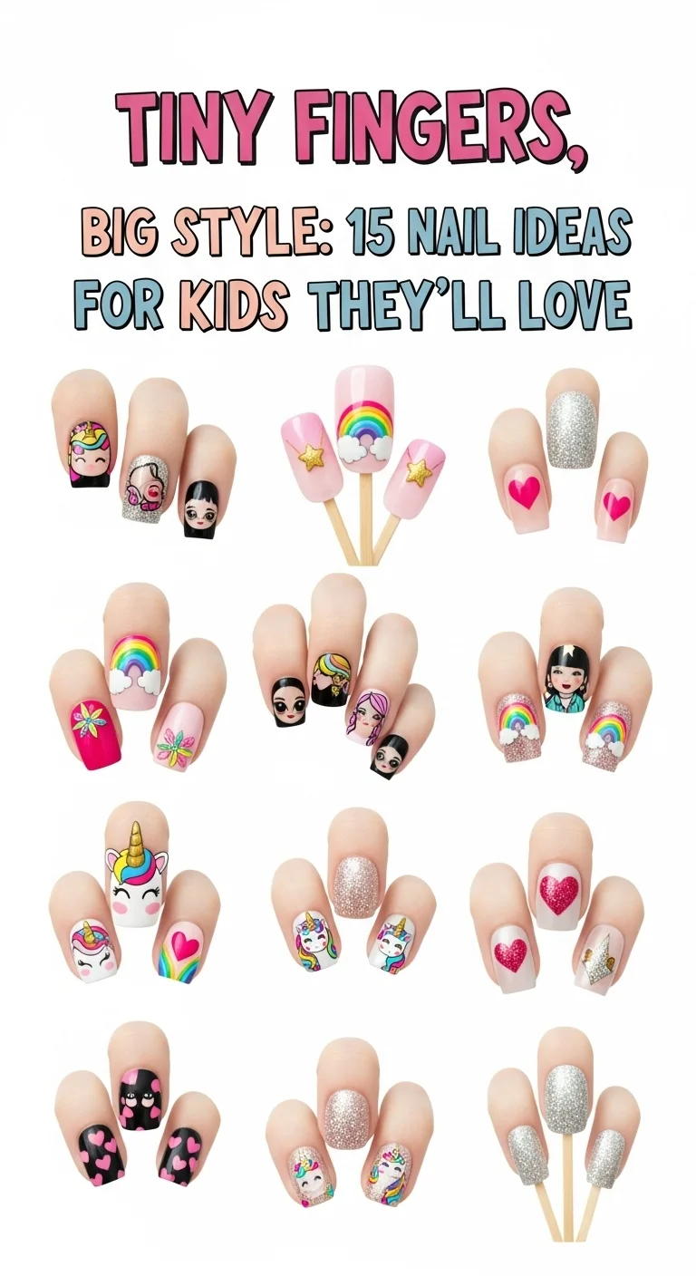 ideas for kids nails