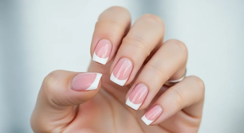 Quick Nails, Big Confidence: Easy Designs for Tired Moms 6 easy french tip