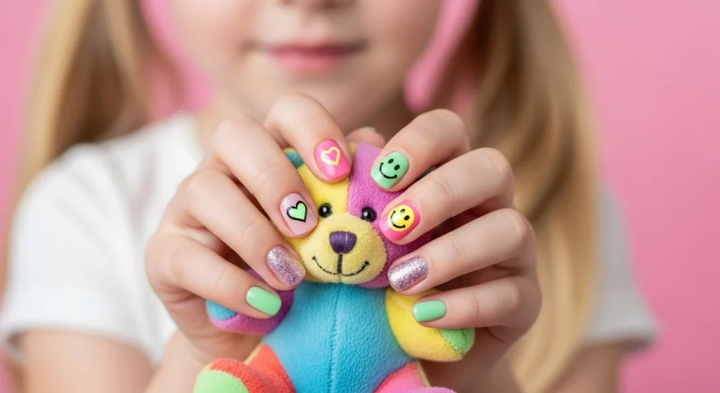 Glow-in-the-Dark Nails