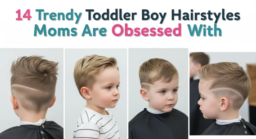 14 Trendy Toddler Boy Hairstyles Moms Are Obsessed With 2 toddlers boys hair style