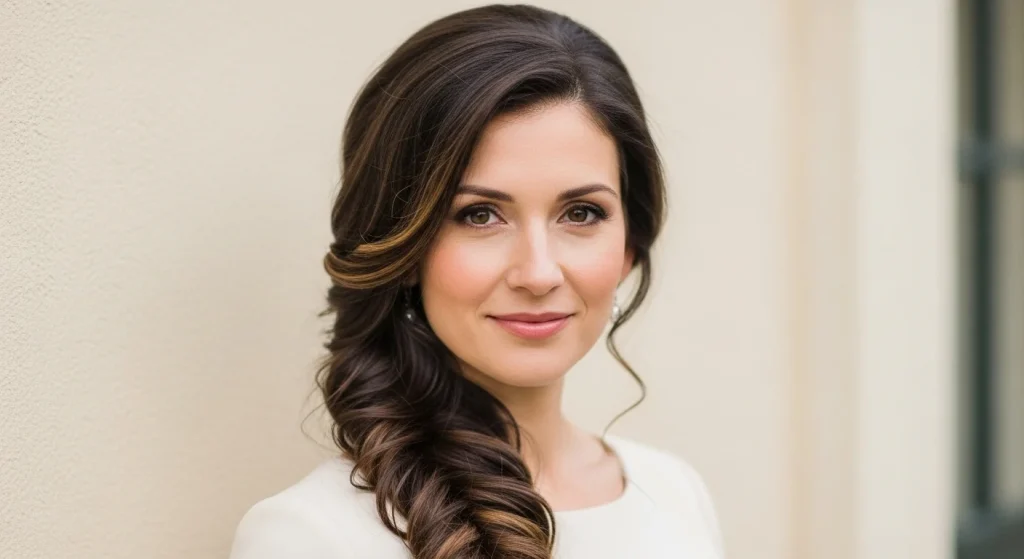 10 Elegant Hairstyles for Moms Who Don’t Have Time (But Still Want to Feel Beautiful) 6 Soft Side Braid