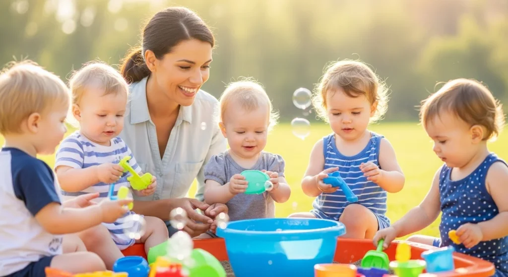 10 Mom-Approved Summer Group Activities for Toddlers 2 toddler group activities
summer toddler playdates
fun toddler games
outdoor toddler crafts
summer fun for toddlers
moms of toddlers
playdate ideas for kids
easy toddler games
group activities for toddlers
no-mess toddler play