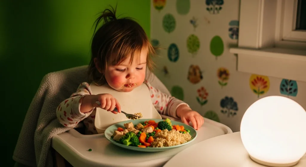 Summer Sleep Struggles? 9 Ways to Actually Get Toddlers to Bed (Before 10 PM) 11 toddler dinner