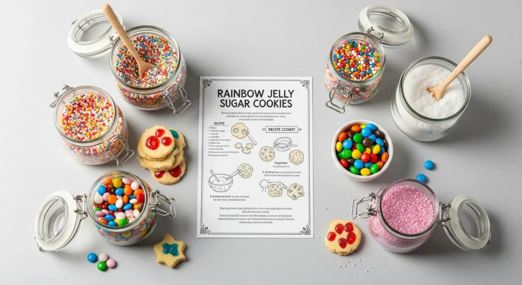 Moms Are Obsessed With These Rainbow Jello Sugar Cookies — Here’s Why 7 recipi ingredients