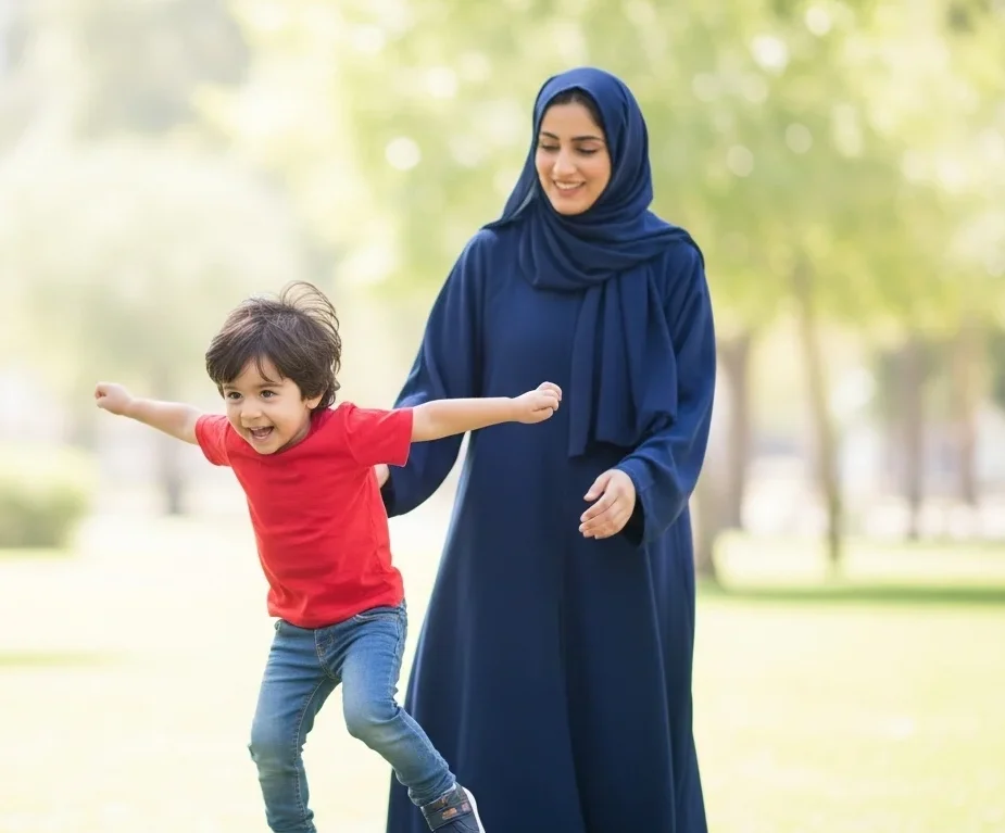 7 Beautiful Things Your Kids Will Always Remember About You 9 mama kid jumping laughing
