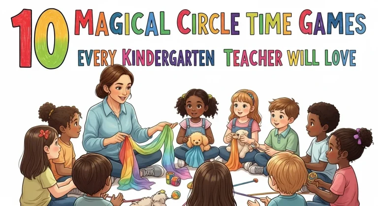 circle games for kindergarten