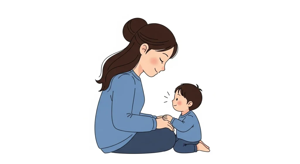 7 Beautiful Things Your Kids Will Always Remember About You 6 mama listning kid calmly