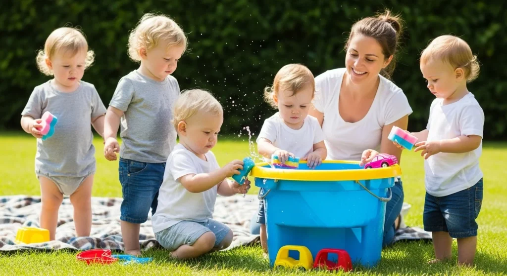 10 Mom-Approved Summer Group Activities for Toddlers 8 Kiddie Car Wash Station