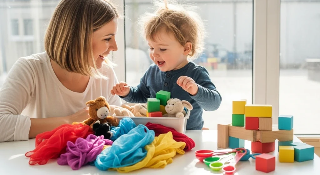 How to Be a More Playful Mom (Even on the Tough Days) 10 create a play basket