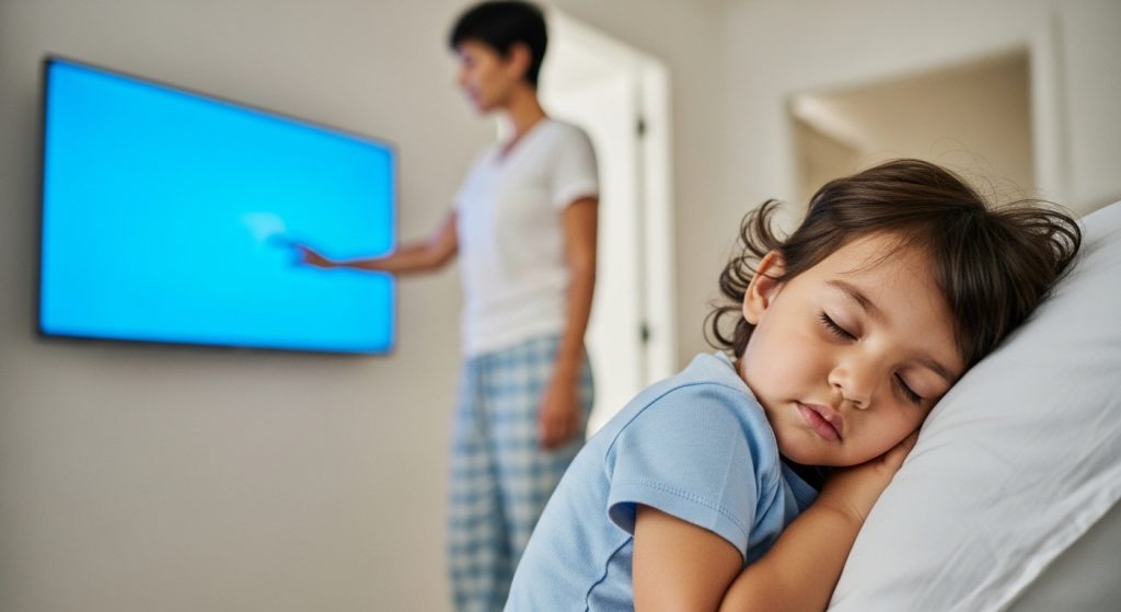 Summer Sleep Struggles? 9 Ways to Actually Get Toddlers to Bed (Before 10 PM) 7 shut down tv