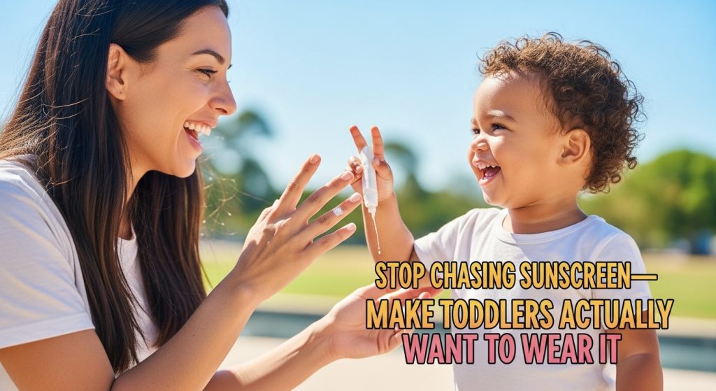 Stop Chasing Sunscreen—Make Toddlers Actually Want to Wear It 2 Stop Chasing Sunscreen—Make Toddlers Actually Want to Wear It