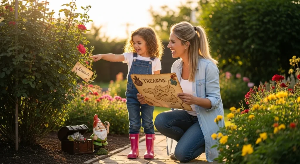 12 Unforgettable Mom & Daughter Activities That Don’t Break the Bank 5 Treasure Hunt in the House or Yard