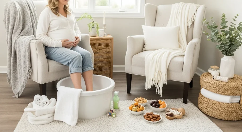 What Is a Nesting Party & How to Host One That Helps, Not Gifts 7 soft corner