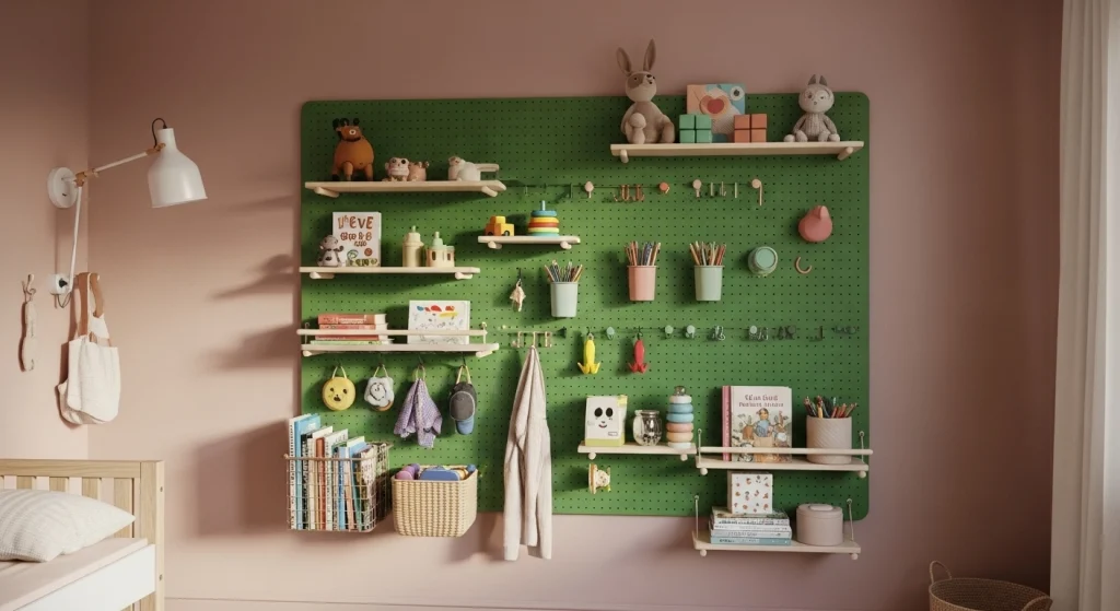 Pegboards for Wall Storage