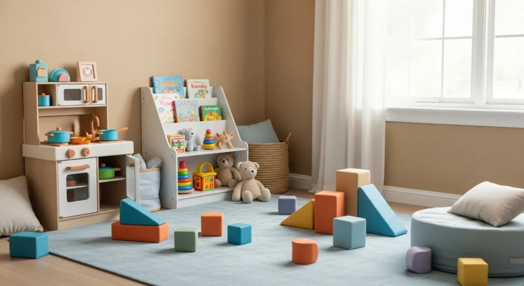 Turn a Corner Into Magic: Toddler Learning Space Ideas 4 why important play