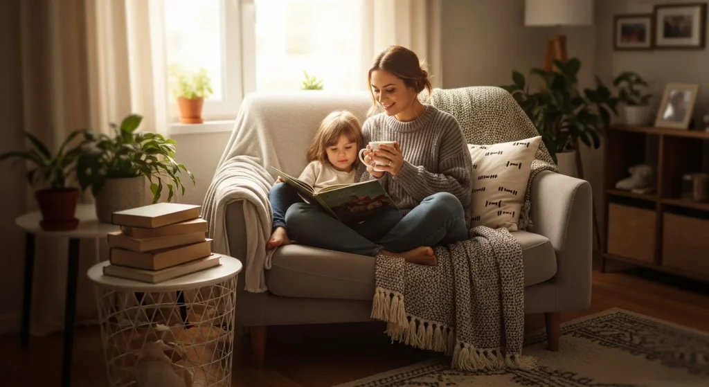 Mom Aesthetic Tips: Create Cozy Home Vibes & Effortless Style 7 Cozy Corners for Connection